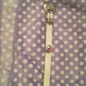 A country cowgirl belt made in 1985